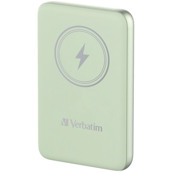 Powerbank Verbatim Powerbank Verbatim Charge 'n' Go Magnetic Wireless 10000mAh USB-C PD 3.0 Green