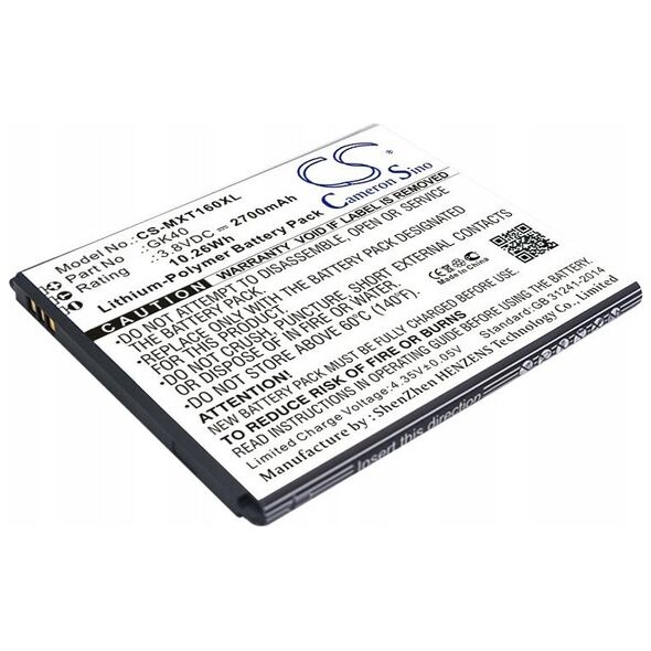 Bateria Cameron Sino Akumulator Bateria Typu Gk40 Snn5967a Snn5967b Do Telefonu Motorola Moto G4 G5 E3 E4 E5 / Cs-mxt160xl