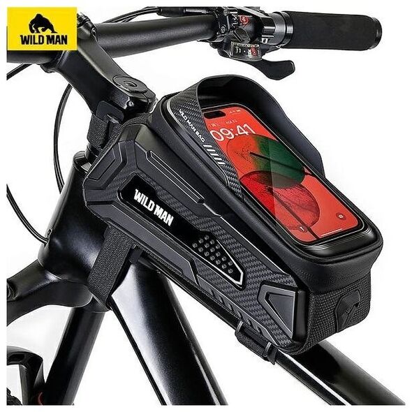 WildMan WILDMAN Etui/uchwyt rowerowy M M30 sakwa na ramę czarna/black