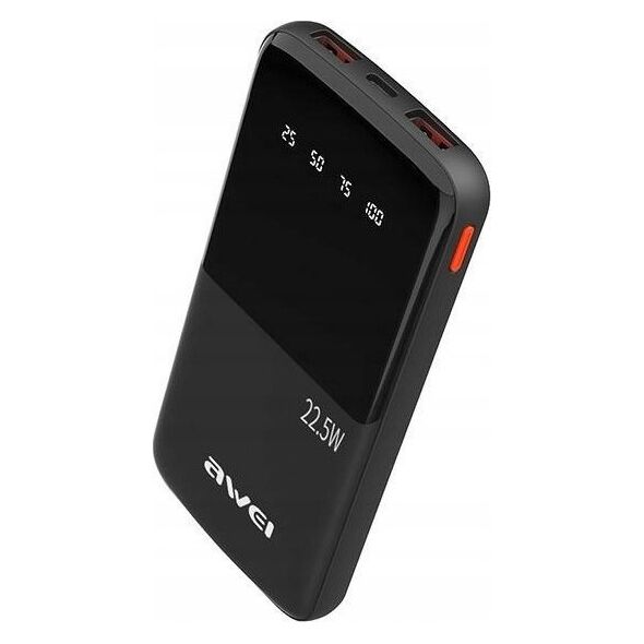 Powerbank Awei AWEI PowerBank P10K 10000 mAh 22.5W czarny/black