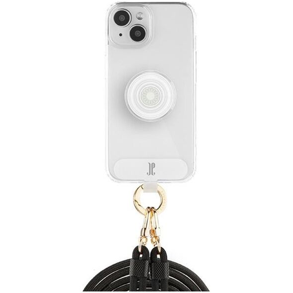 Just Elegance Etui JE 3in1 PopGrip iPhone 15 6.1" przezroczysty/clear 30524 (Just Elegance)