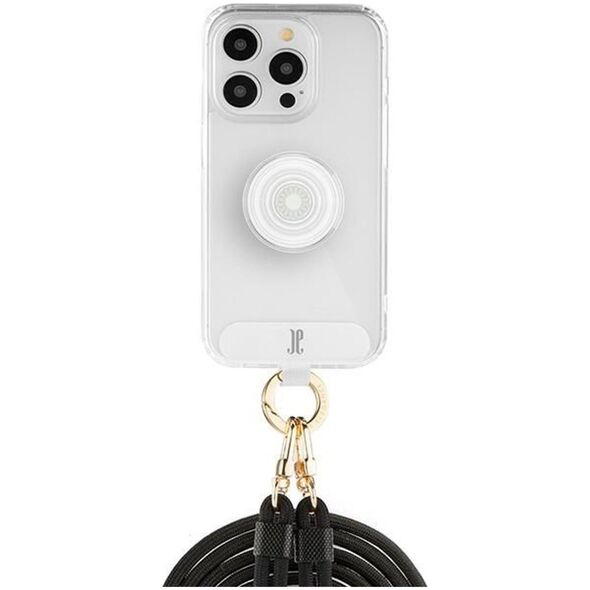 Just Elegance Etui JE 3in1 PopGrip iPhone 15 Pro Max 6,7" przezroczysty/clear 30526 (Just Elegance)