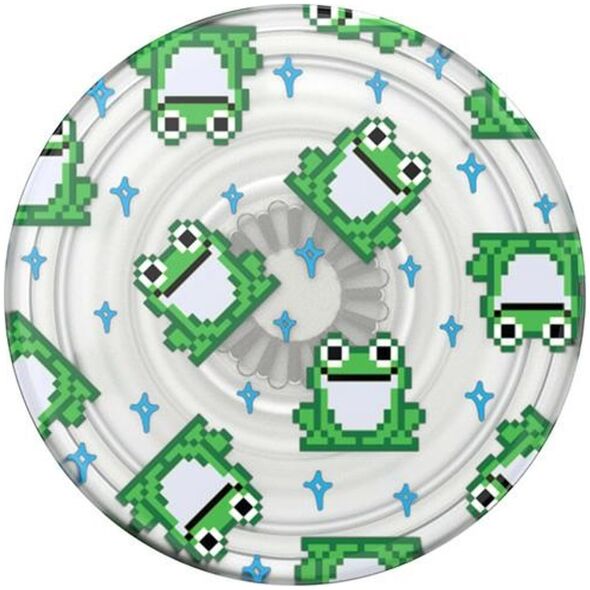 Podstawka PopSockets Popsockets PlantCore Grip 8 Bit Frogs 806485 uchwyt i podstawka do telefonu