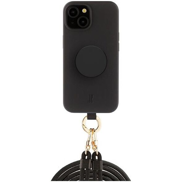 Just Elegance Etui JE 3in1 PopGrip iPhone 15 6.1" czarny/black 30484 (Just Elegance)