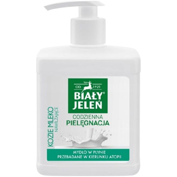 Biały Jeleń Mydło hipoalergiczne w płynie Kozie mleko 500ml