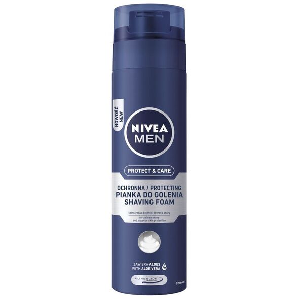 Nivea MEN Pianka do golenia NAWILŻAJĄCA 200 ml