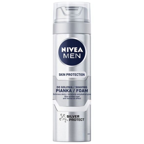 Nivea MEN Pianka do golenia SILVER PROTECT 200 ml