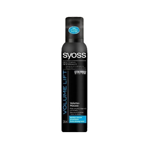 Syoss Volume Lift Pianka do włosów extra mocna zwiększająca objętość 250 ml