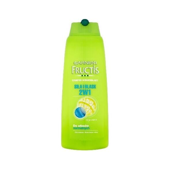 Garnier FRUCTIS Szamp. 400ml 2w1 Siła i Blask wł. normalne - 0337965