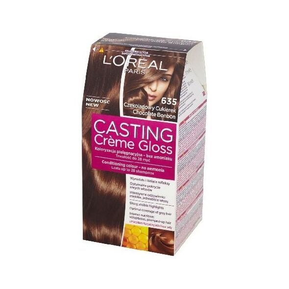 Casting Creme Gloss Krem koloryzujący nr 635 Czekoladowy Cukierek