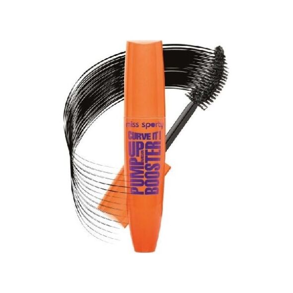 Miss Sporty Maskara do rzęs Pump up Booster Curve It czarna 12ml