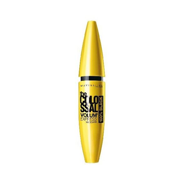 Maybelline  Tusz do rzęs Mascara Colossal 100% Black (czarna) 10.7ml