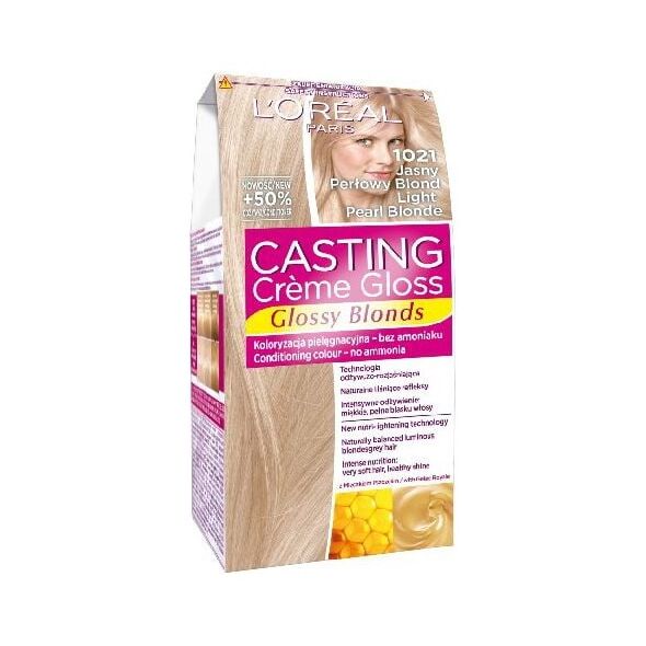 Casting Creme Gloss Krem koloryzujący nr 1021 Jasny Perłowy Blond
