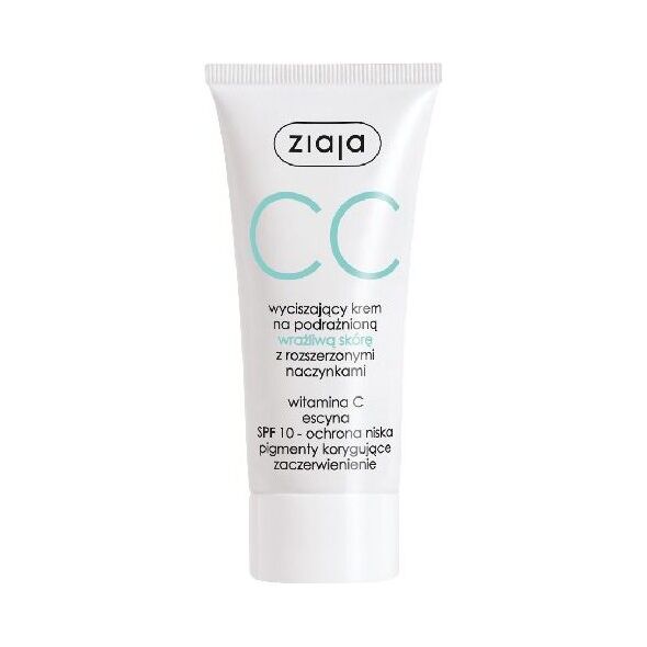 Ziaja Krem CC Wyciszający Na Wrażliwą Skórę 50ml