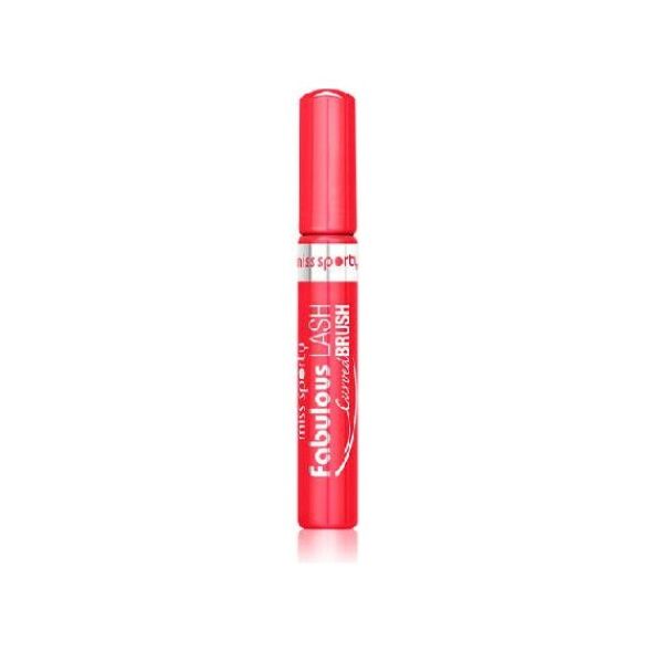 Miss Sporty Maskara do rzęs Fabulous Lash Curved Brush podkręcająca czarna