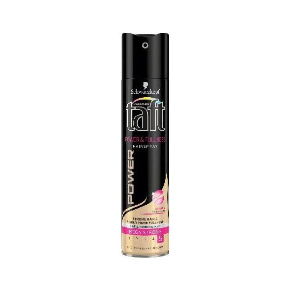 Schwarzkopf Taft Power&Fullness Lakier do włosów mega mocny 250 ml