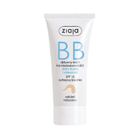 Ziaja Krem BB Do Cery Tłustej i Mieszanej Odcień Naturalny 50 ml
