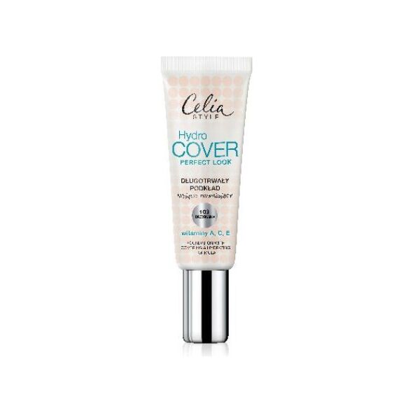 Celia Style Hydro Cover Podkład kryjąco-nawilżający nr 103 brzoskwinia 30ml