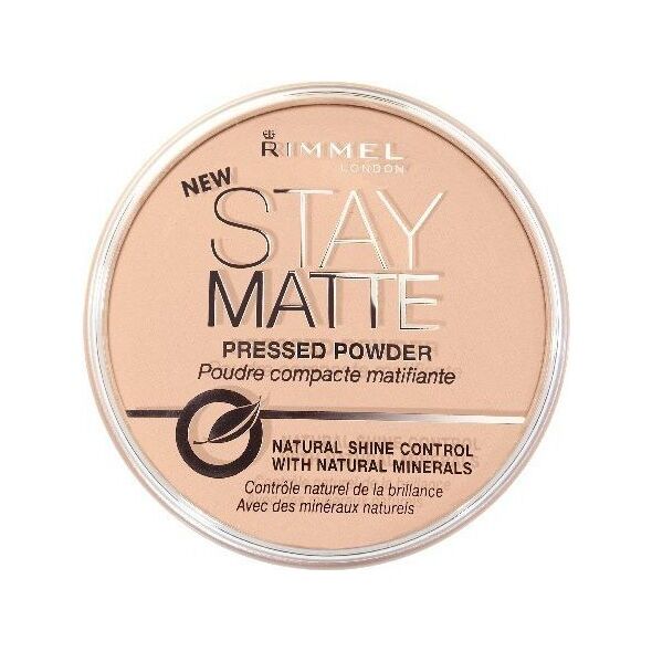 Rimmel  Puder prasowany Stay Matte nr 001 transparent 14g