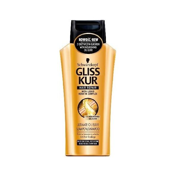 Schwarzkopf Gliss Kur Ultimate Oil Elixir Szampon regenerujący 250 ml
