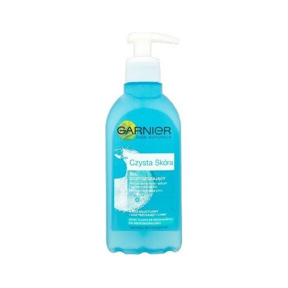 Garnier Czysta Skóra Żel do twarzy z pompką 200ml