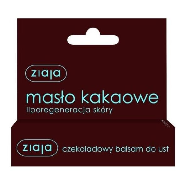 Ziaja Masło kakaowe Czekoladowy balsam do ust 10 ml