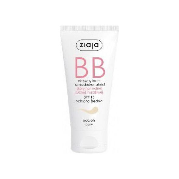 Ziaja BB KREM ODCIEŃ JASNY DO SKÓRY NORMALNEJ 50ML