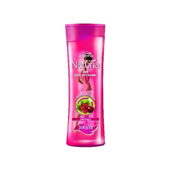 Joanna Naturia Żel pod prysznic Wiśnia i czerwona porzeczka 300ml