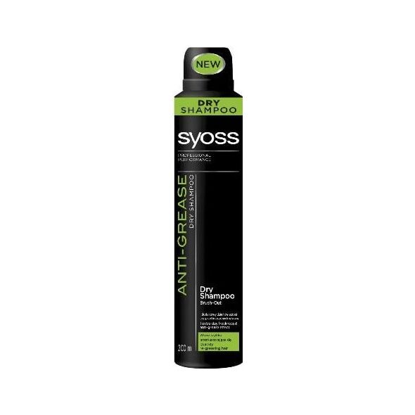 Syoss Anti-Greasse Szampon suchy do włosów przetłuszczających się 200 ml
