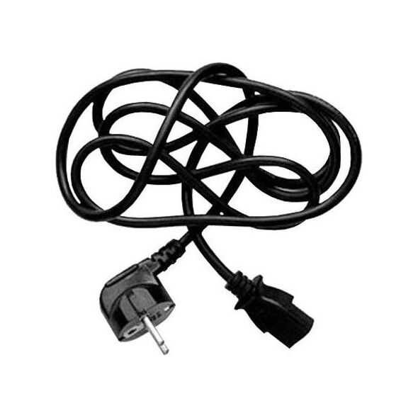 Kabel zasilający Logo 230V, CEE7, C13, 2m (65923)