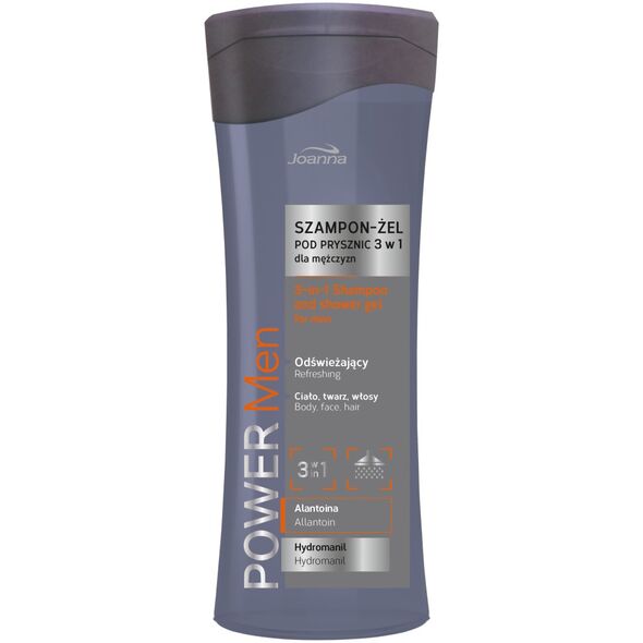 Joanna Power Men Szampon-żel pod prysznic 3w1 100ml