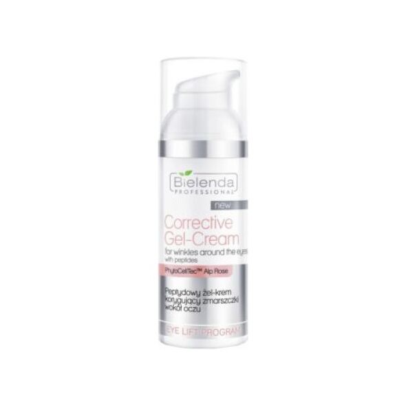 Bielenda Professional Corrective Gel-Cream For Winkles Around The Eyes With Peptides Żel-krem korygujący zmarszczki wokół oczu 50ml