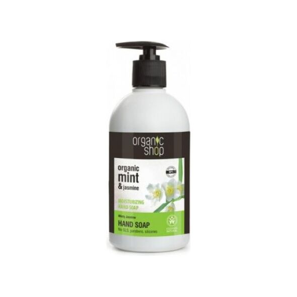 Organic Shop Minty Jasmine Hand Soap Mydło do rąk 500ml