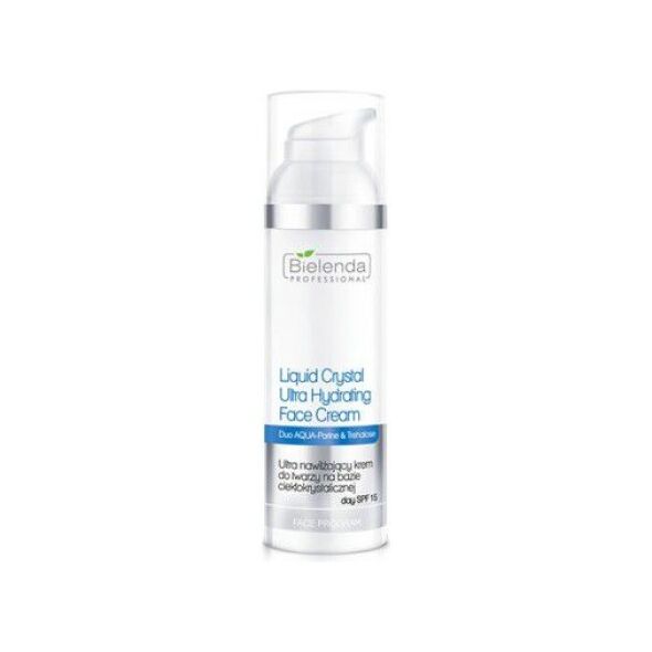 Bielenda Professional Ultra Hydrating Face Cream Liquis Crystal Fomula Krem do twarzy na bazie ciekłokrystalicznej SPF15 100ml