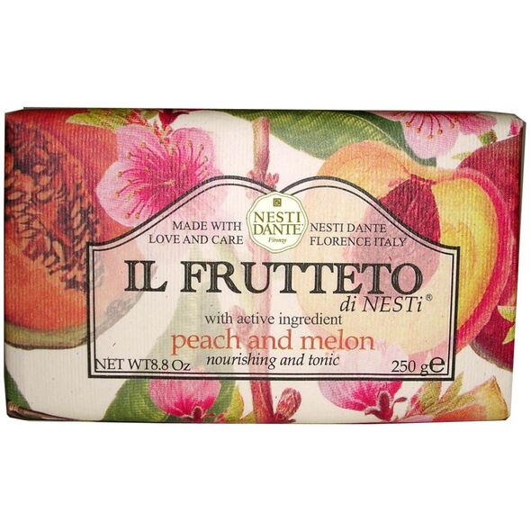 Nesti Dante Il Frutteto Peach And Melon mydło toaletowe 250g