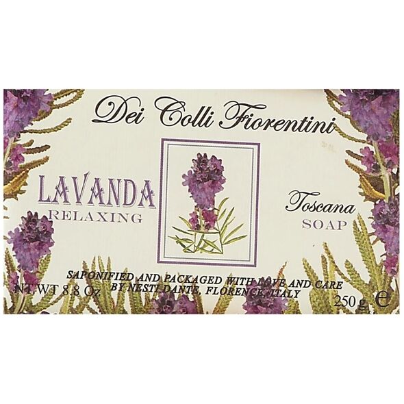 Nesti Dante Mydło w kostce Dei Colli Fiorentini Lavanda Relaxing 250g