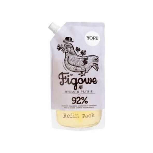 Yope Mydło w płynie Figowe 500 ml - opakowanie uzupełniające