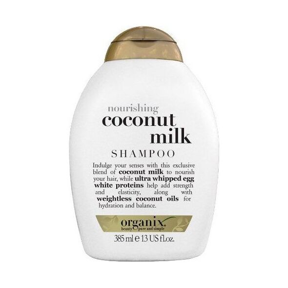 Organix Cosmetix Coconut Milk Shampoo szampon odżywczy z mleczkiem kokosowym 385ml