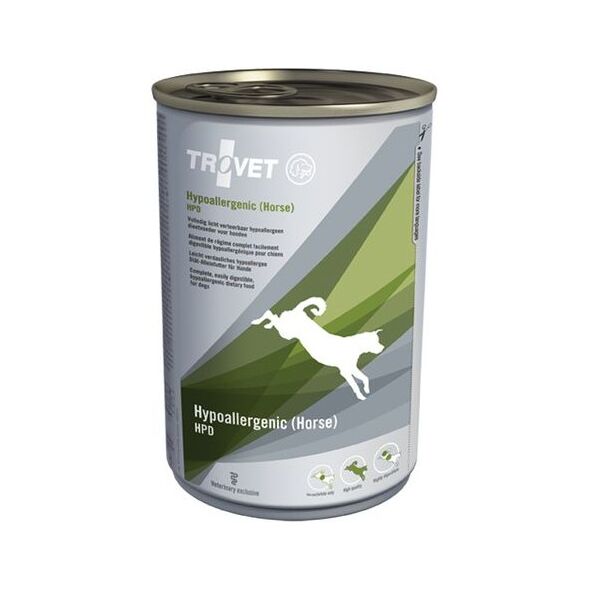 Trovet Hypoallergenic HPD z koniną - 400g