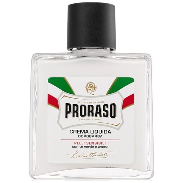 Proraso Proraso White Kremowy balsam po goleniu bez alkoholu polecany do skóry wrażliwej 100 ml