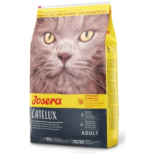 Josera Catelux Adult, z kaczką i ziemniakami 400g