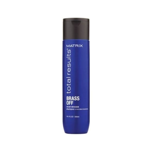 MATRIX TOTAL RESULTS Color obsessed BRASS OFF Szampon neutralizujący miedziane odcienie 300 ml