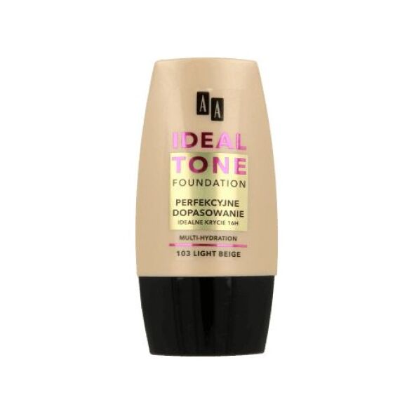 AA Make Up Ideal Tone Podkład "Perfekcyjne Dopasowanie" nr 103 Light Beige 30ml