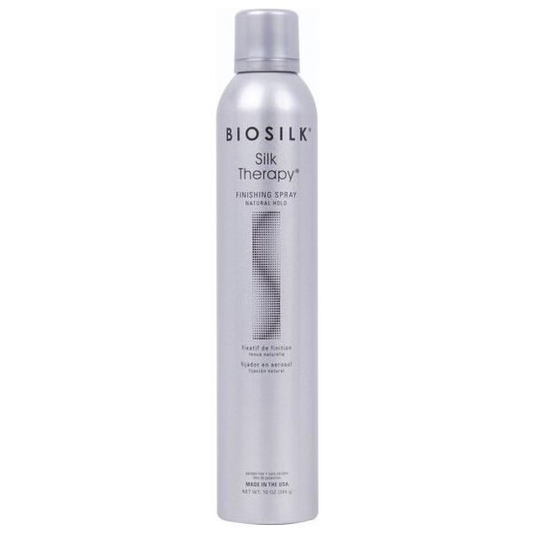 Farouk Systems Biosilk Silk Therapy Finishing Spray Elastyczny lakier NATURAL 284g