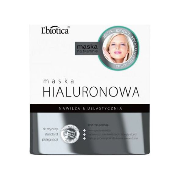 Lbiotica  Maska hialuronowa - Intensywne nawilżenie 23ml
