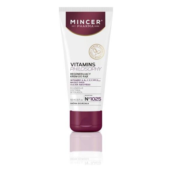 Mincer Pharma Vitamin Philosophy Krem do rąk regenerujący nr 1025 100ml