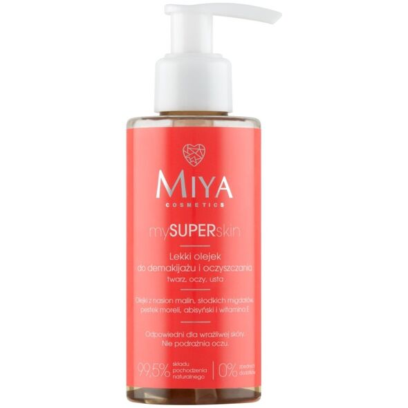 Miya Lekki olejek do demakijażu i oczyszczania twarzy My Super Skin 140ml
