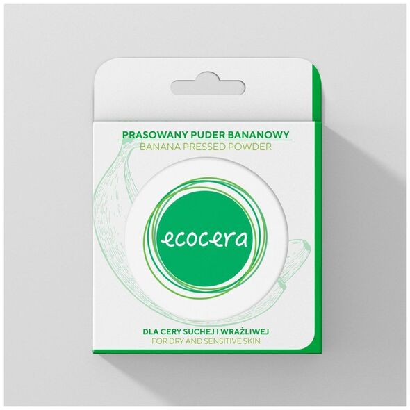 Ecocera  puder prasowany Bananowy 10g