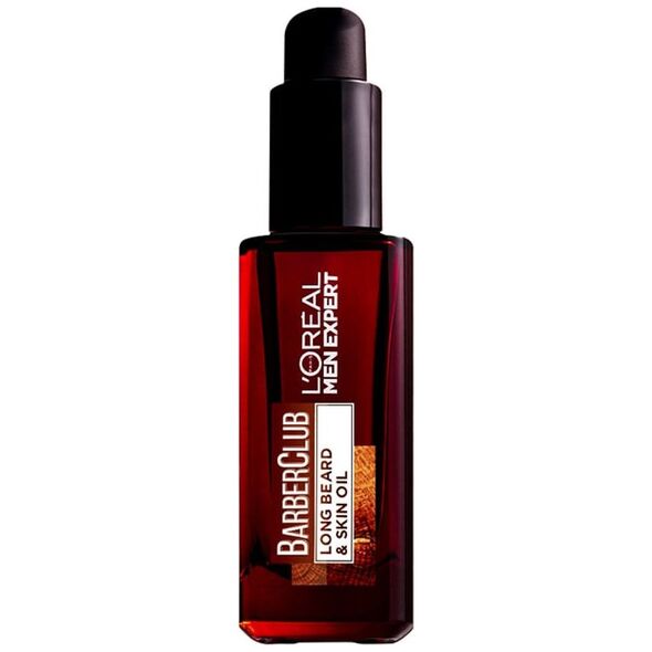 L’Oreal Paris Ilgos barzdos ir veido odos aliejus L'Oreal Paris Men Expert Barber Club vyrams 30 ml