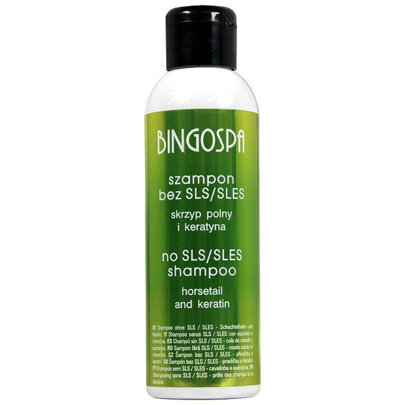 BingoSpa Szampon do włosów ze skrzypem polnym i keratyną 100ml